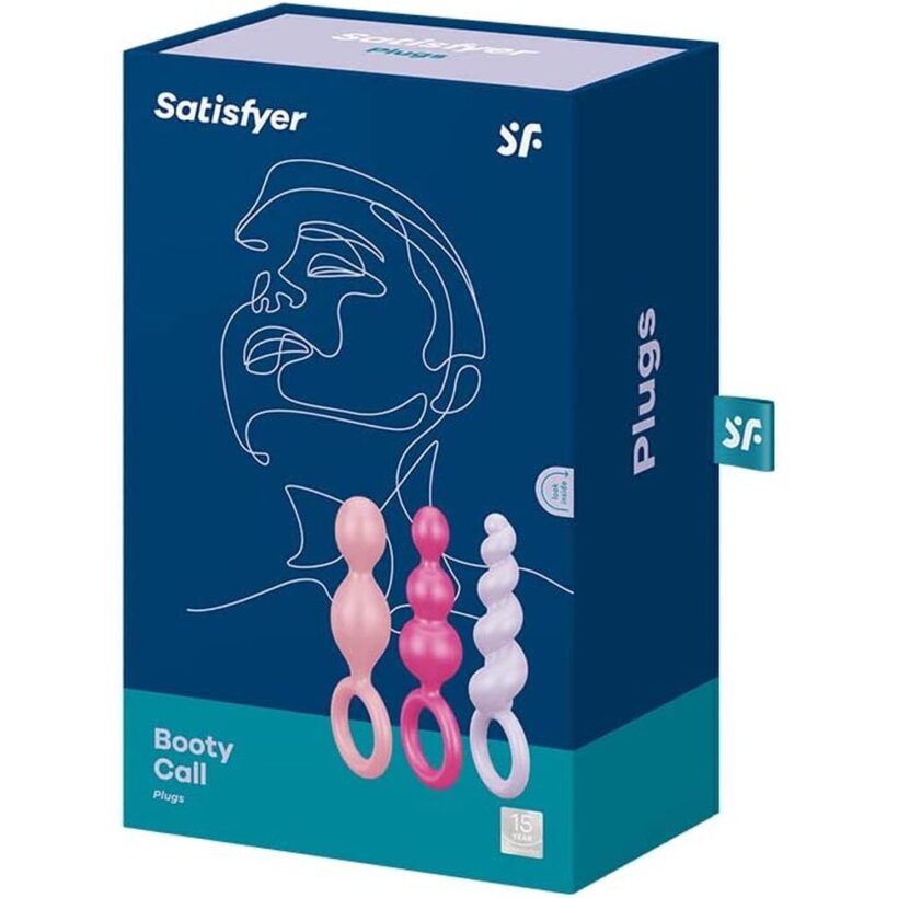 Satisfyer Booty Call Set Of 3 Multicolour Anal Plugs - Image 4