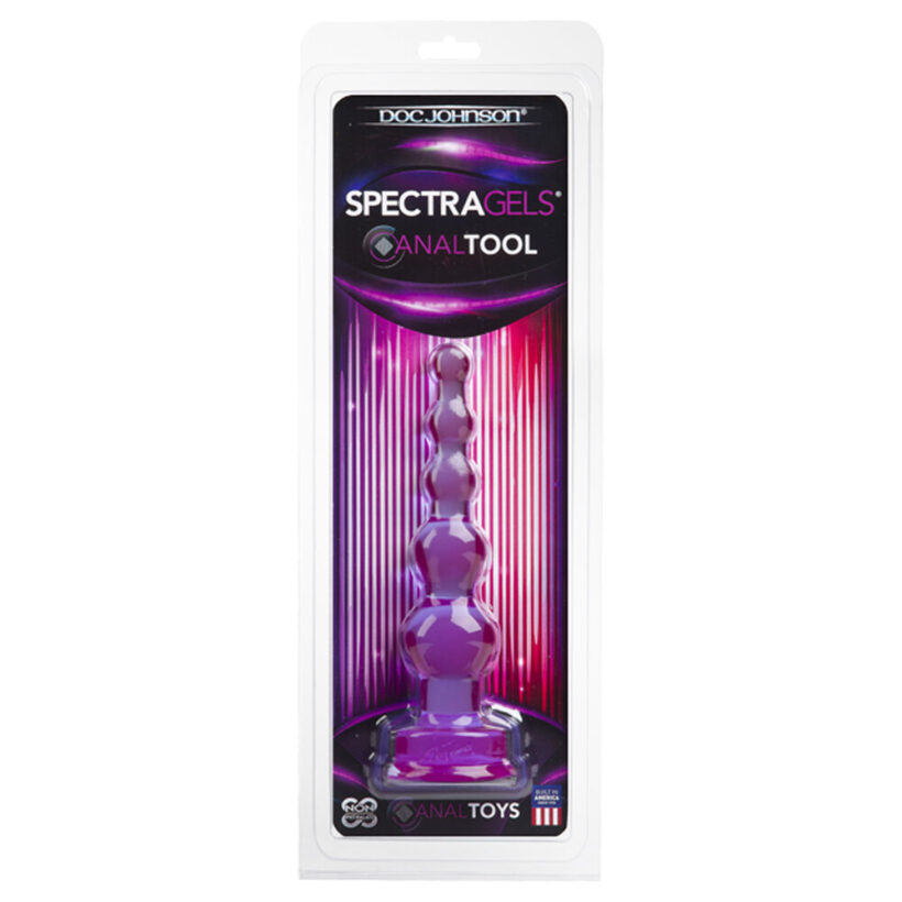 Spectragels Anal Probe Tool Purple - Image 2