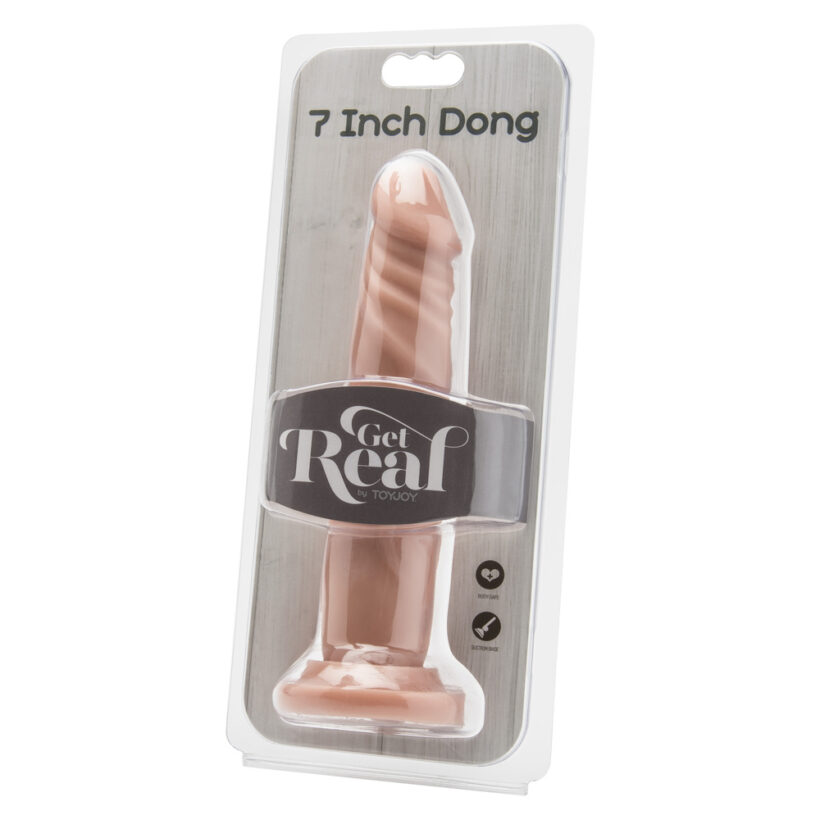 ToyJoy Get Real 7 Inch Dong Flesh Pink - Image 2
