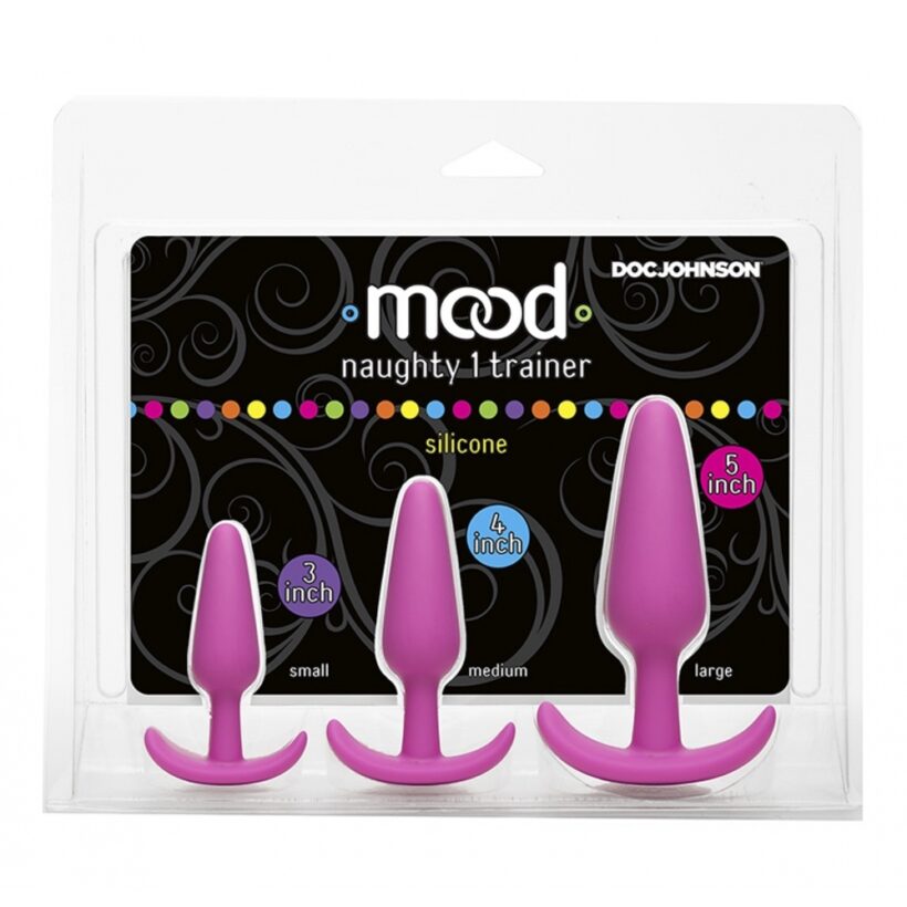 Mood Naughty 1 Butt Plug Trainer Set - Image 3