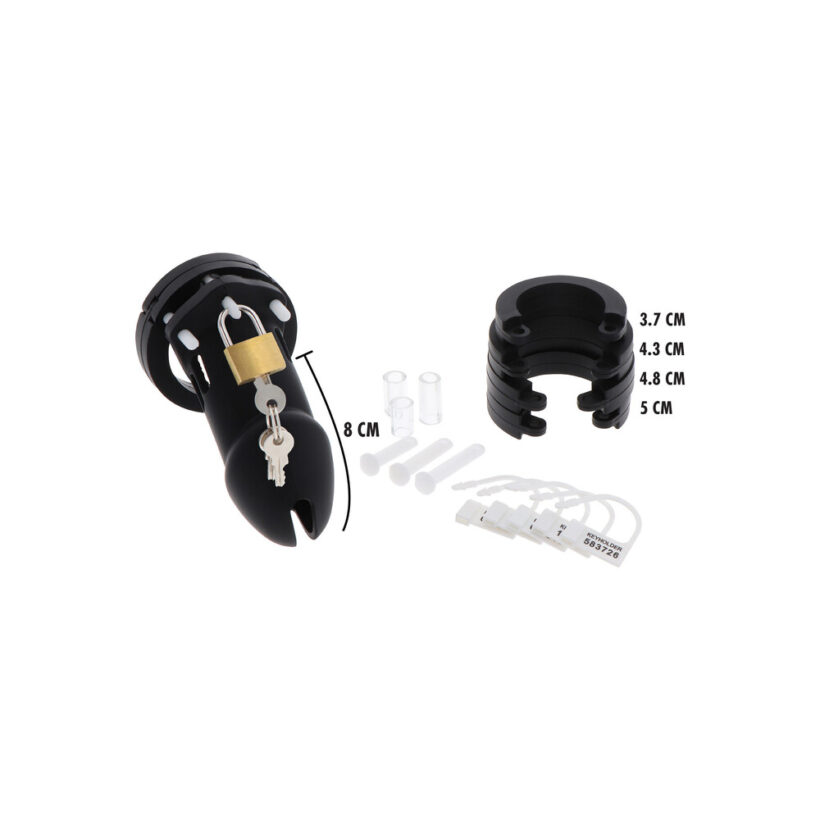 Hidden Desire Extreme Chastity Silicone Cock Cage Large - Image 3