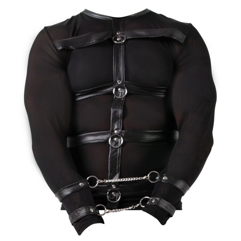 Svenjoyment Long Sleeved Top With Harness And Restraints - Image 3