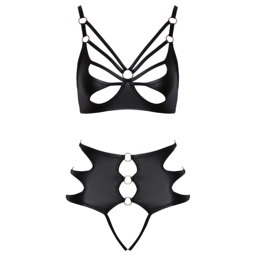 Crotchless Bondage Bra Set - Image 4