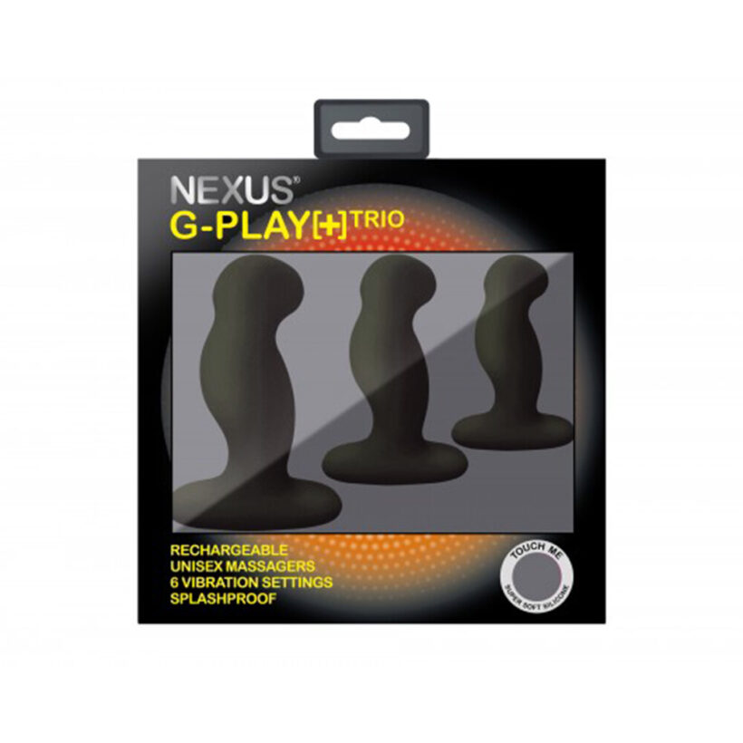 Nexus G Play Trio Vibrating Prostate Massagers Black - Image 2