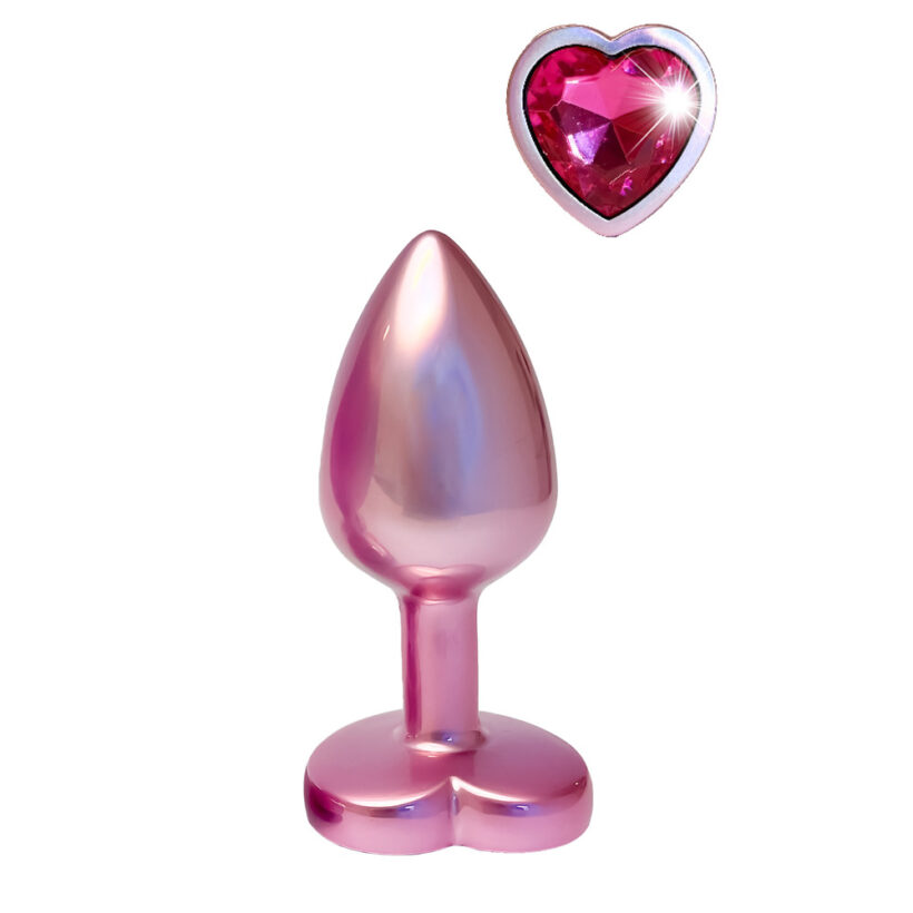 Gleaming Love Pearl Pink Butt Plug Small - Image 2