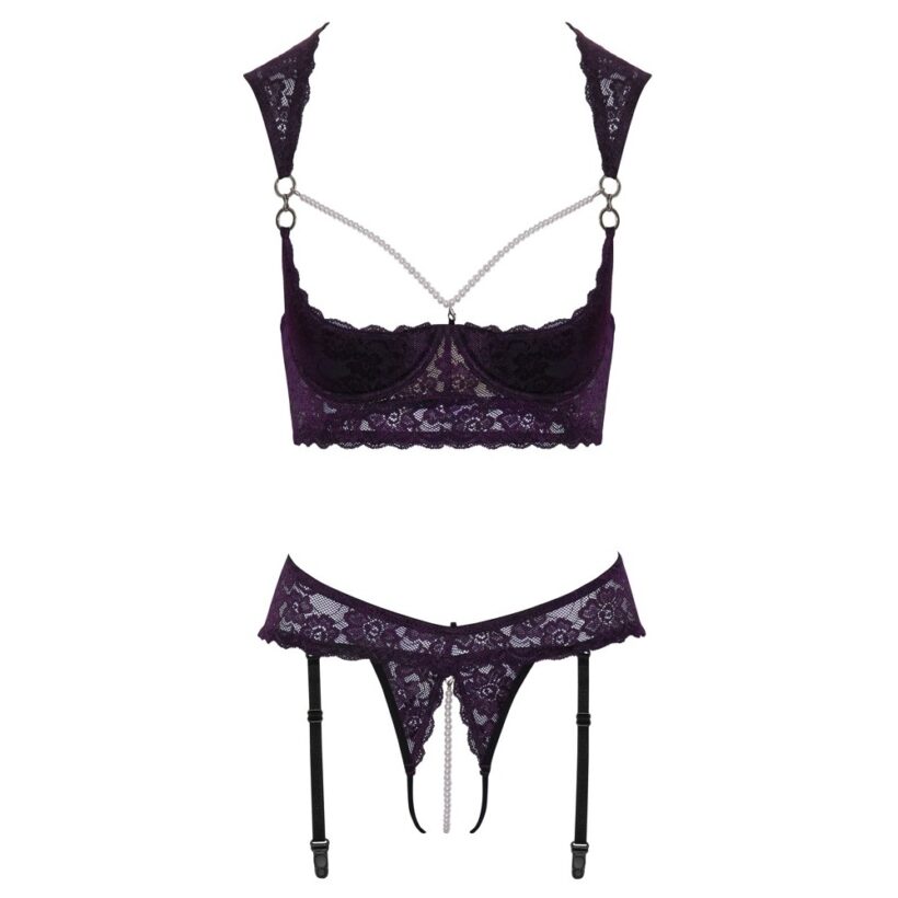 Cupless and Crotchless Bra Set - Image 3