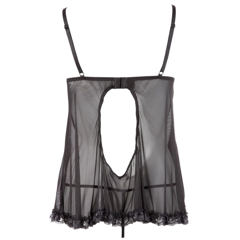 Cottelli Open Babydoll And String Back - Image 4