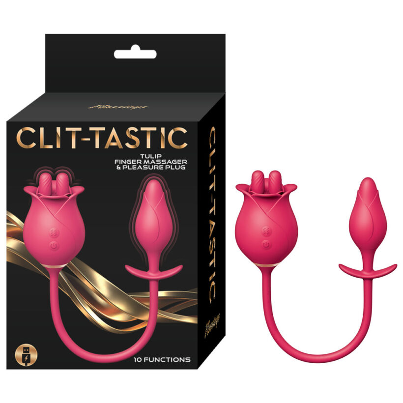 ClitTastic Tulip Finger Massager Pleasure Plug Set - Image 4