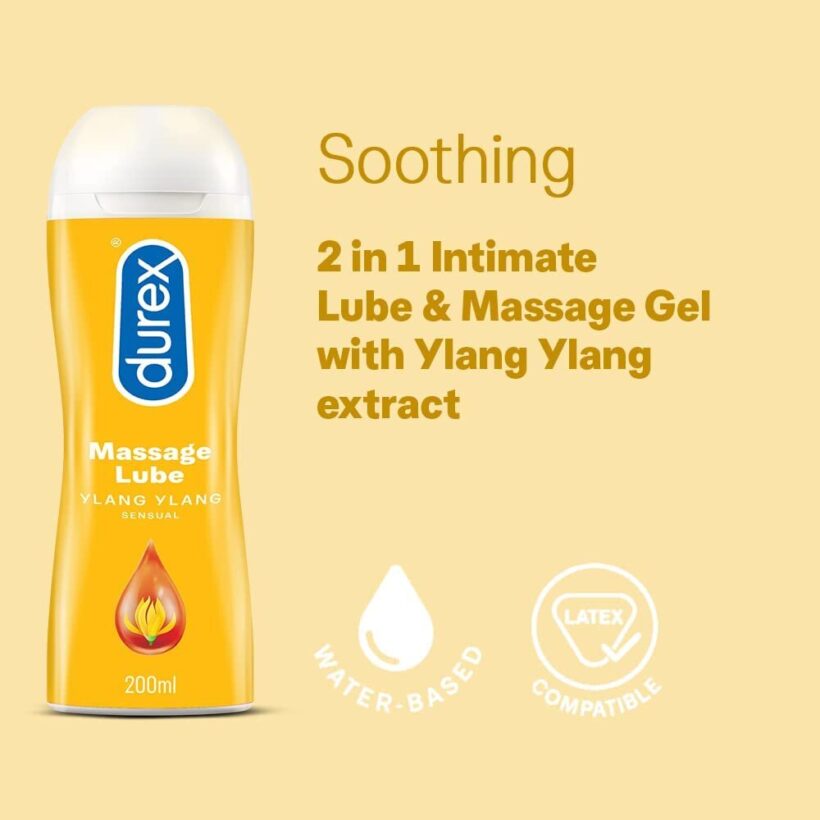 Durex Massage Lube Ylang Ylang Sensual 200ml - Image 2