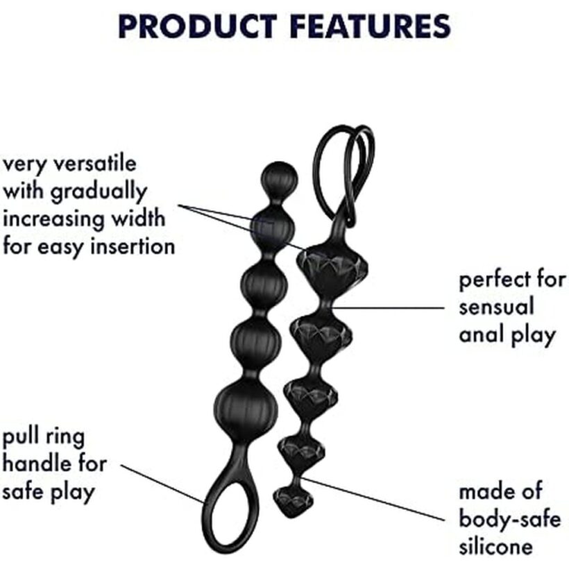 Satisfyer Set Of 2 Anal Beads - Image 2