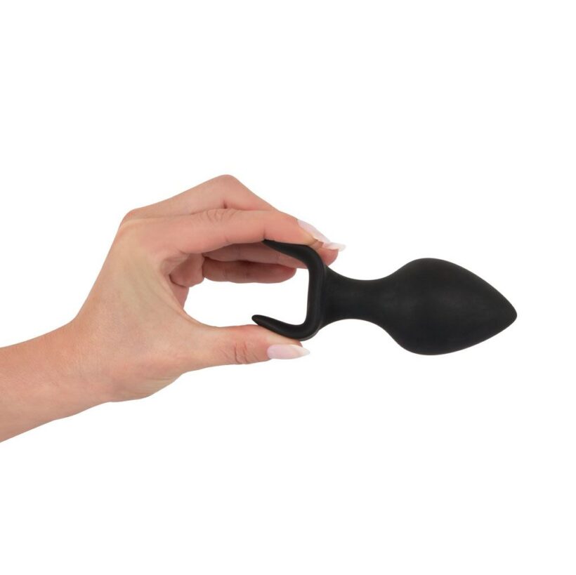 Black Velvet Silicone Three Piece Anal Training Set - Image 3