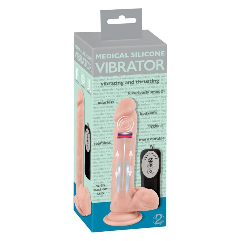 Medical Silicone Thrusting Vibrator - Image 4
