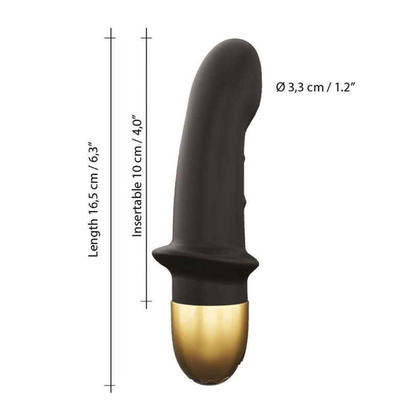Dorcel Mini Lover 2 Rechargeable Vibrator Black - Image 4