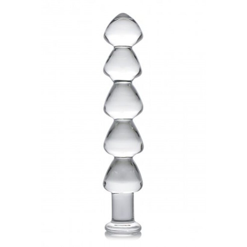 Master Series Drops Anal Links Glass Dildo