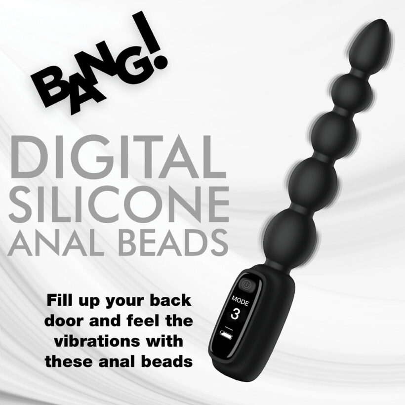 Play Hard Digital Silicone Anal Beads - Image 4