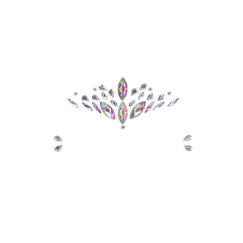 Le Desir Dazzling Crowned Face Bling Sticker - Image 2