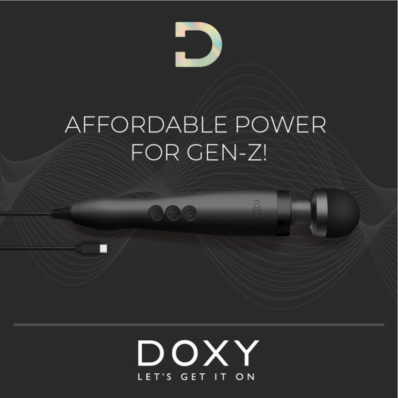 Doxy Wand 3 Black USB Powered - Image 3