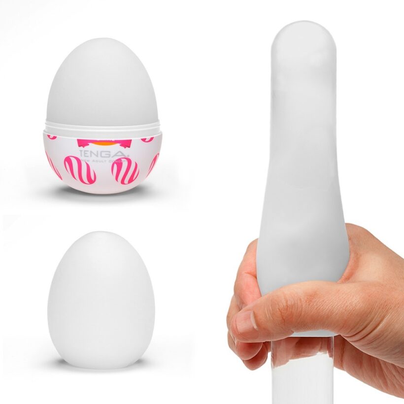 Tenga Curl Egg Masturbator - Image 3