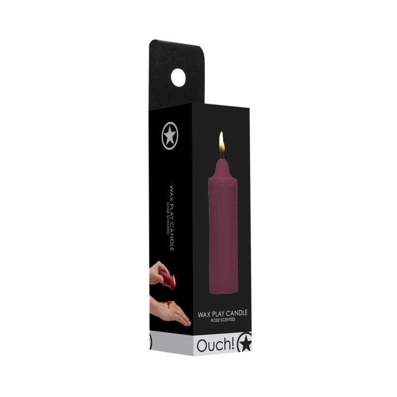 Ouch Wax Play Candle Rose Scented - Image 4