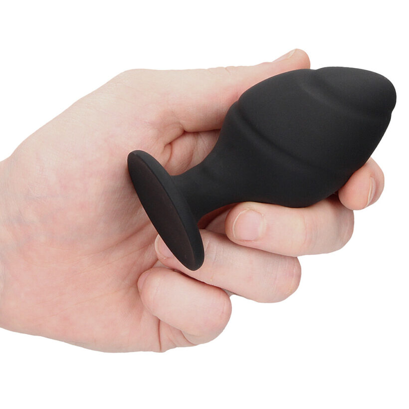 Ouch Silicone Swirled Butt Plug Set Black - Image 2