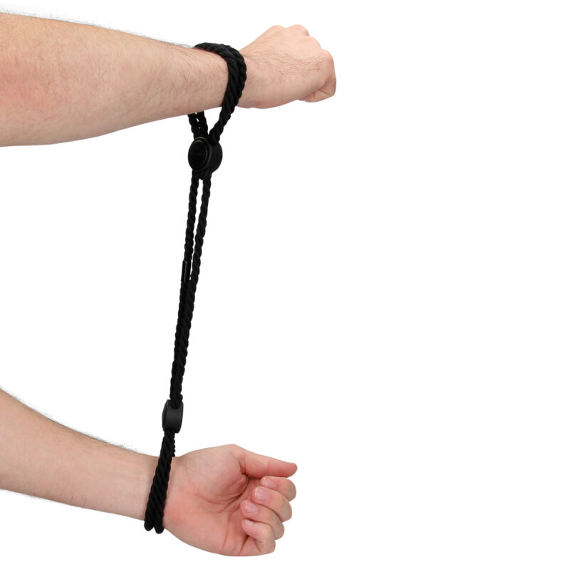 Ouch Adjustable Rope Hand Cuffs - Image 4