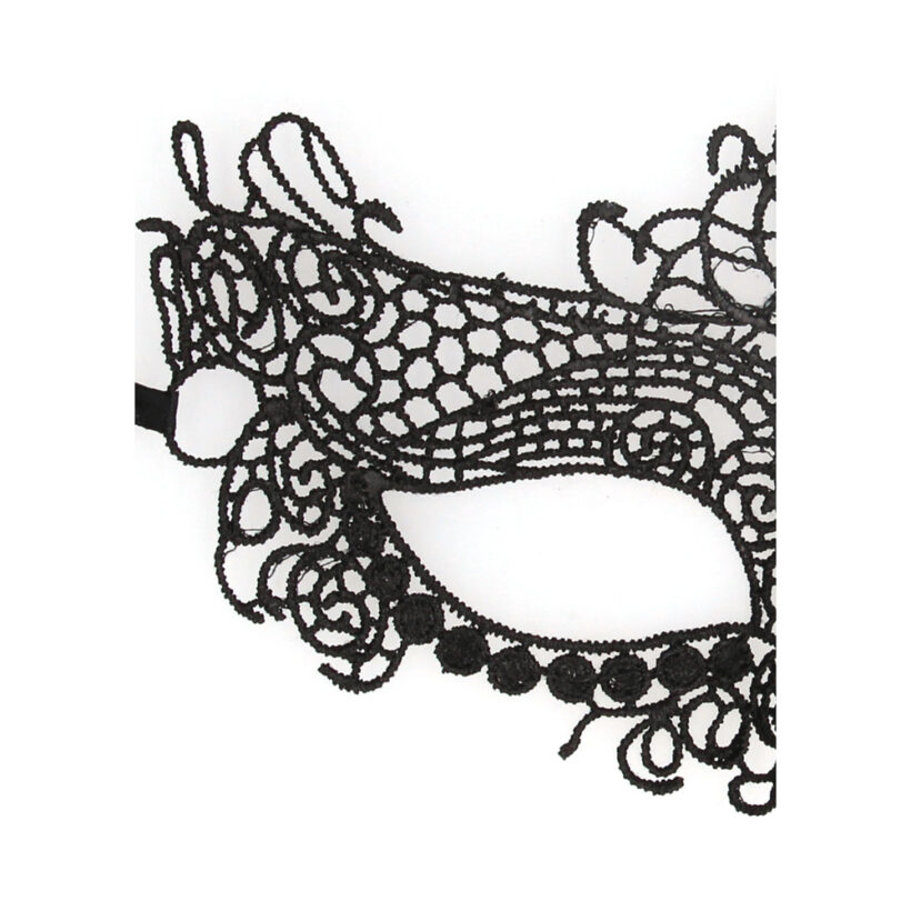 Ouch Queen Black Lace Mask - Image 2