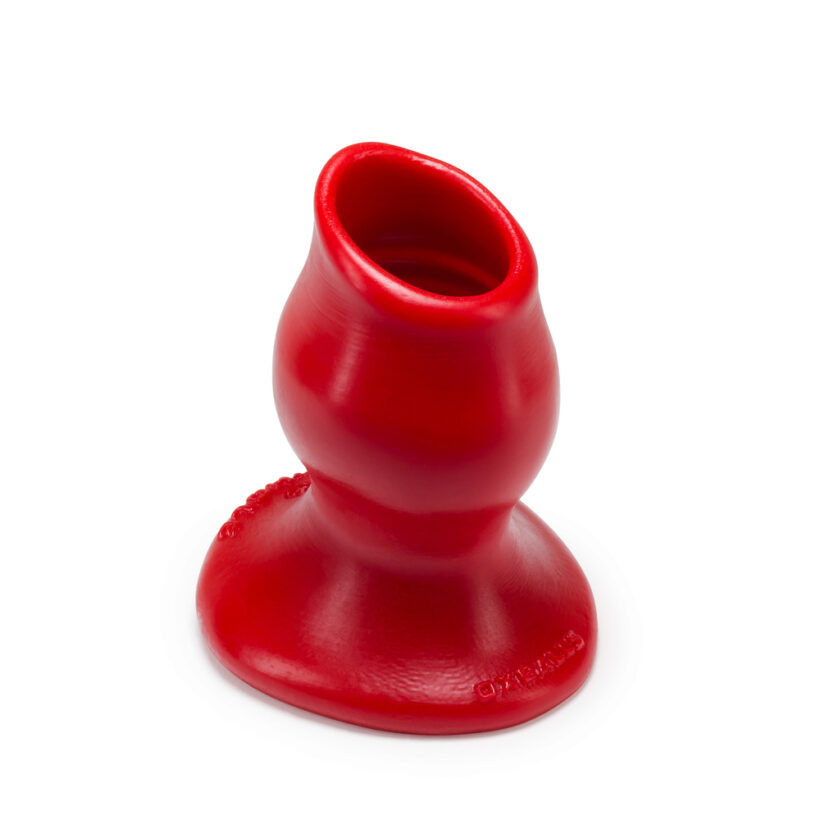 Oxballs Hollow Butt Plug Medium Red - Image 2