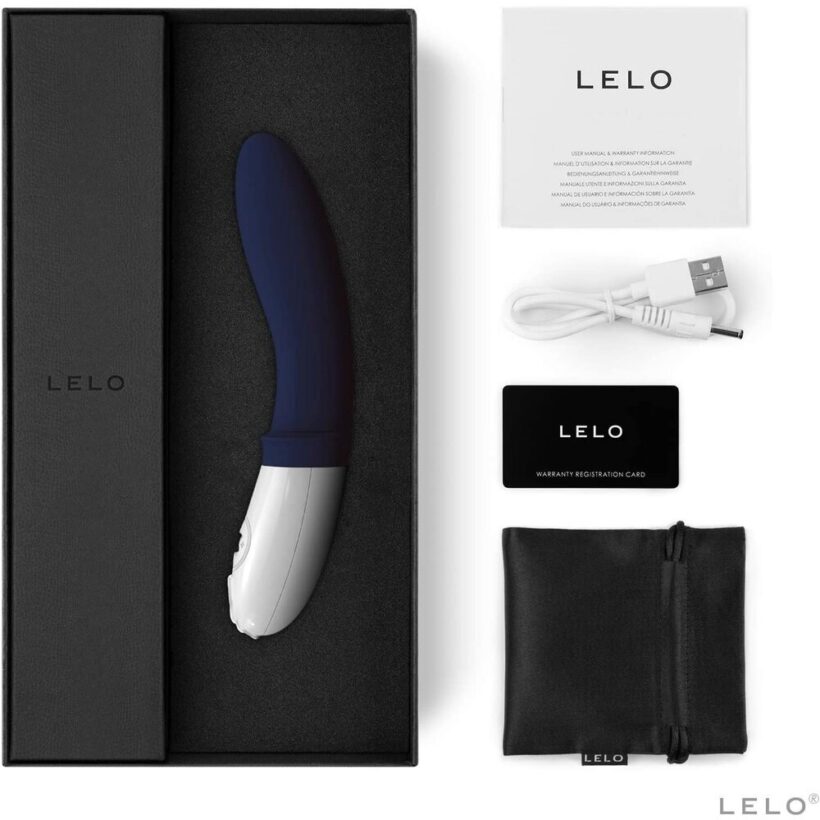 Lelo Billy 2 Rechargeable Prostate Massager Deep Blue - Image 2