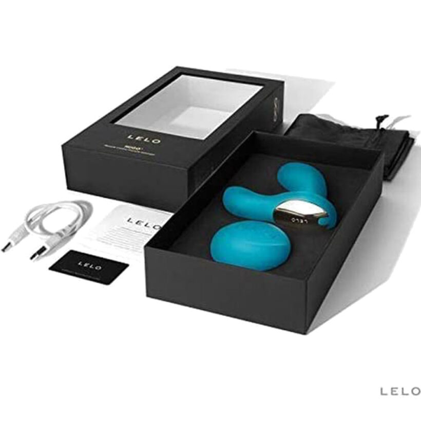 Lelo Hugo Prostate Massager Ocean Blue - Image 2