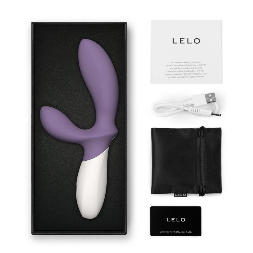 Lelo Loki Wave 2 Violet Dust Prostate Massager - Image 3