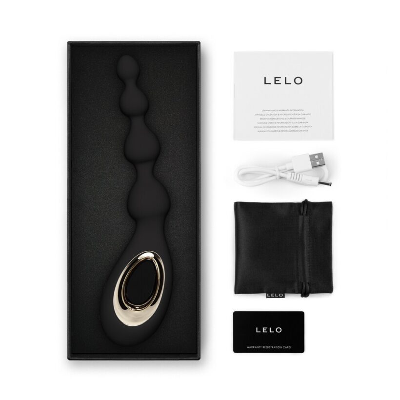 Lelo Soraya Anal Beads Massager Black - Image 2