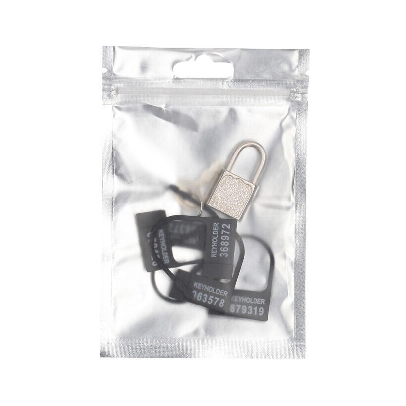 Man Cage Black Spare Locks x5 - Image 2