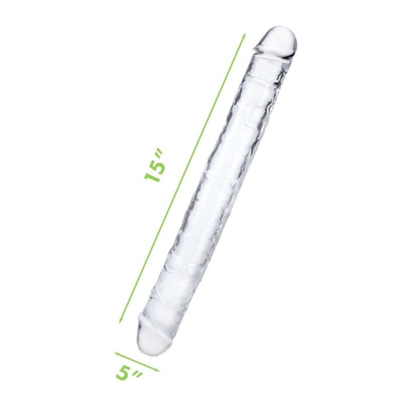Me You Us Ultra Double Dildo 15 Inches - Image 2