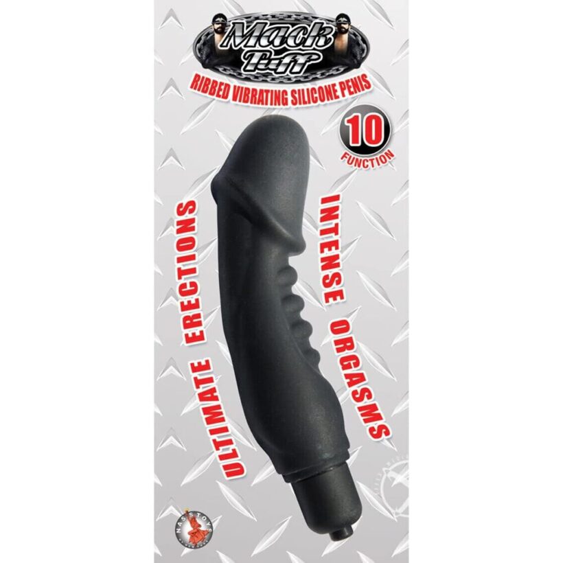 Mack Tuff Mini Ribbed Vibrator 5 Inch - Image 2