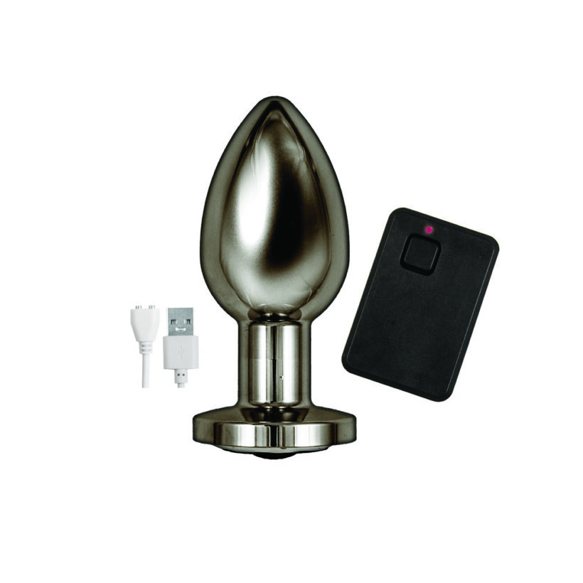 Ass Sation Remote Vibrating Butt Plug Black - Image 3