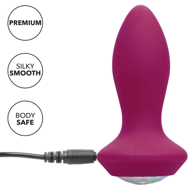 Power Gem Butt Plug Vibrating Crystal Probe PETITE - Image 3