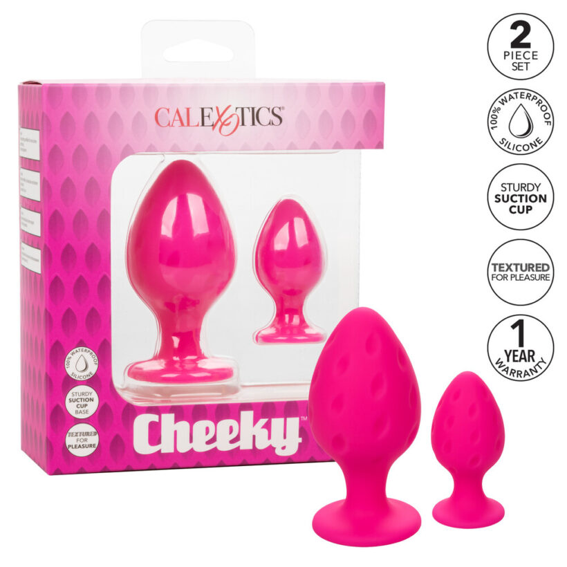 Cheeky Butt Plug Duo Pink - Image 4