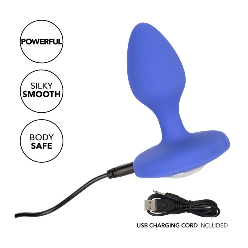 Cheeky Gems Medium Rechargeable Vibrating Butt Plug - Image 2