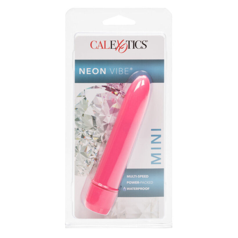 Neon Pink Multi Speed Mini Vibrator - Image 4