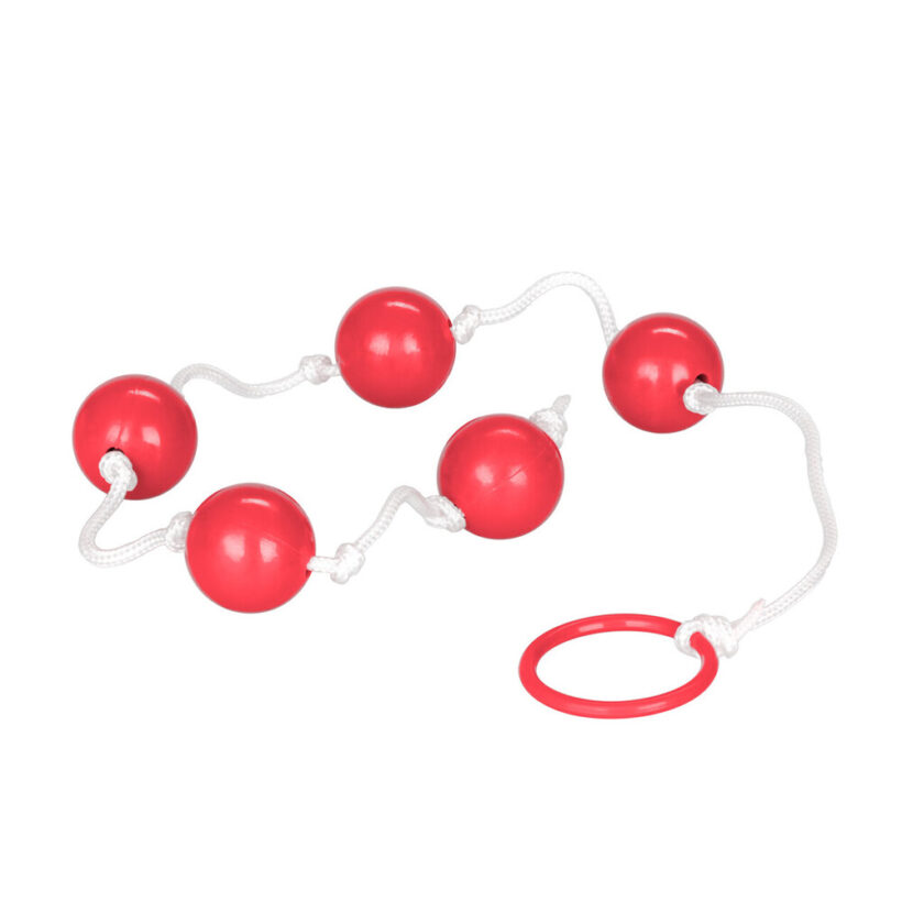 Medium Pleasure Anal Beads Assorted Colours - Image 2