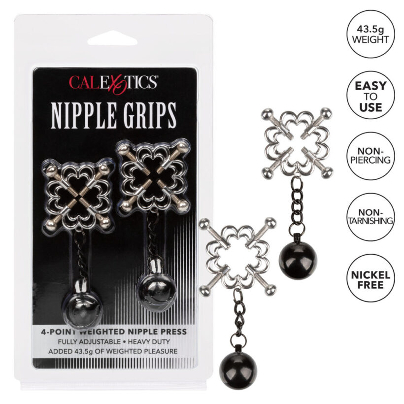 Nipple Grips  4 Point Weighted Nipple Press - Image 4