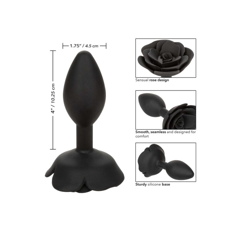 CalExotics Forbidden Large Rose Anal Plug - Image 3