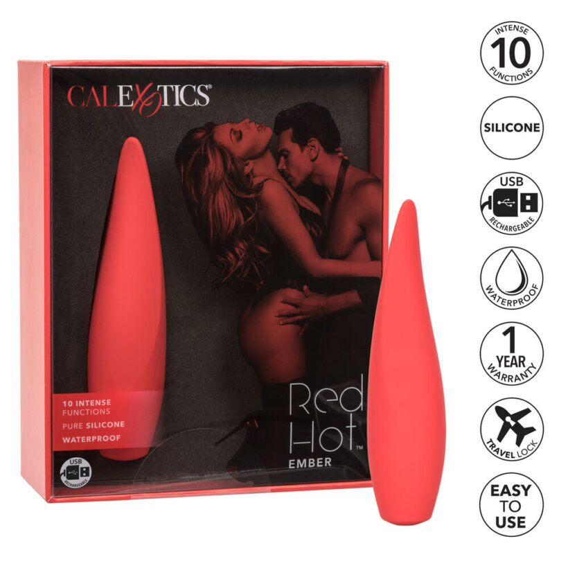 Red Hot Ember Rechargeable Vibrator - Image 4