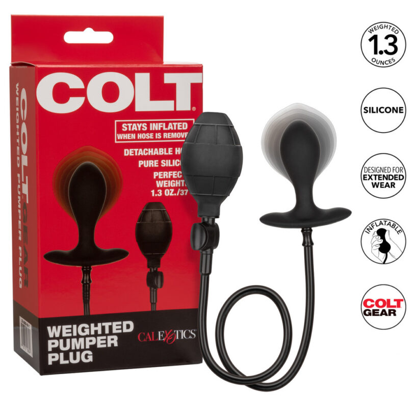 Colt Weighted Plumper Inflatable Butt Plug - Image 4