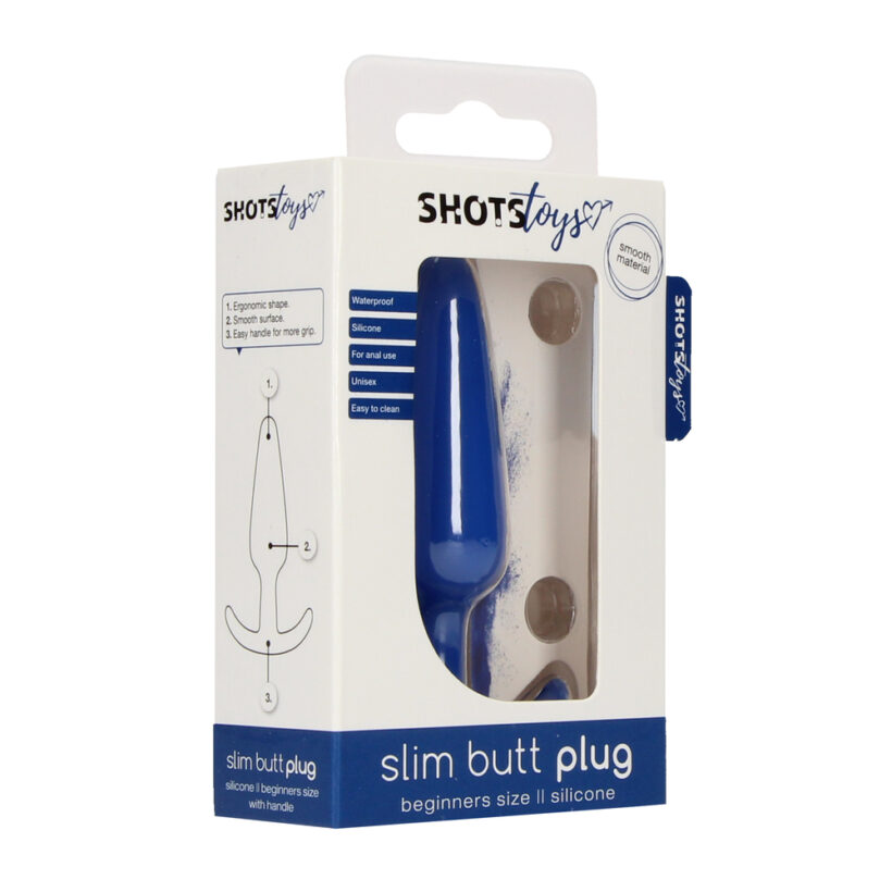 Beginners Size Slim Butt Plug Blue - Image 4