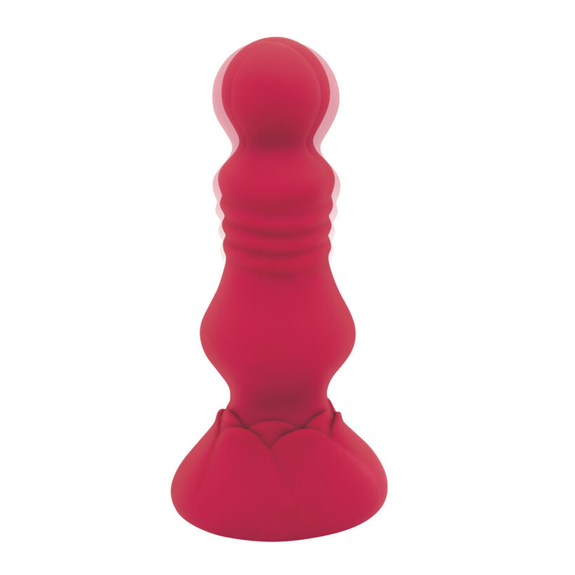 Secret Kisses Remote Floret Vibrating Butt Plug - Image 3