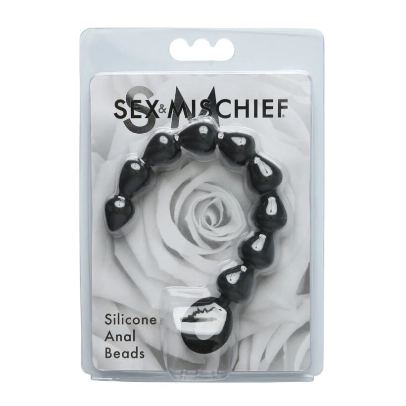 Sex And Mischief Silicone Anal Beads - Image 4