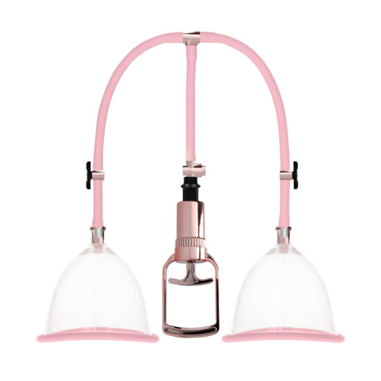 Pumped Breast Pump Medium Rose Gold