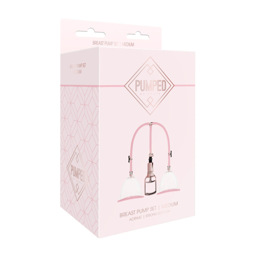 Pumped Breast Pump Medium Rose Gold - Image 4