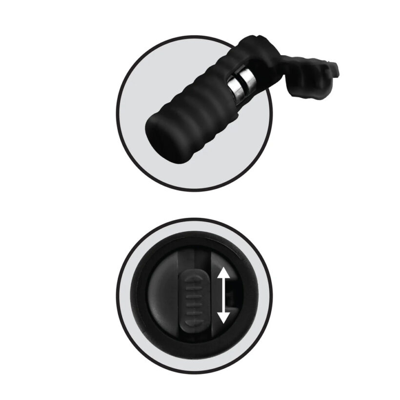 Fetish Fantasy Series Vibrating Silicone Nipple Lassos - Image 2